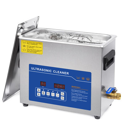 110V/220V Ψηφιακό υπερηχητικό καθαριστήρα 6L χωρητικότητα διπλής συχνότητας θερμαντήρα χρονοδιακόπτης Ιδανικό για οδοντοστοιχίες νομίσματα εργαλεία κοσμήματα